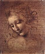 LEONARDO da Vinci The Virgin and Child with St Anne (detail)  f Spain oil painting reproduction